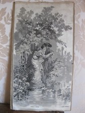 Tableau soie tissée d'occasion  Lunéville