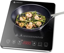 Amzchef induktionskochfeld pla gebraucht kaufen  Potsdam