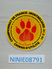 Sticker championship utility d'occasion  Expédié en Belgium
