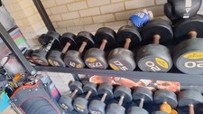 heavy dumbbell set for sale  WINCHESTER
