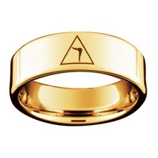 Gold tungsten masonic for sale  Hartsdale