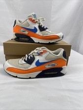 NIKE Air Max 90 Essential Męskie 10 AJ1285-104 Białe Niebieskie Pomarańczowe na sprzedaż  Wysyłka do Poland