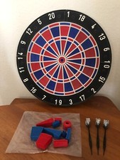 Dartscheibe schwarz rot gebraucht kaufen  Köln