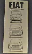 1963 fiat folder d'occasion  Expédié en Belgium