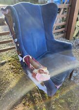 Georgian wingback armchair for sale  ROTHERHAM