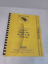 Caterpillar parts manual for sale  Modesto