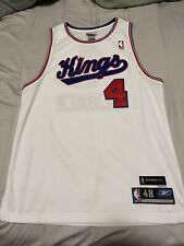 Camiseta autêntica Reebok Chris Webber Sacramento Kings HWC 48 sob medida para 40, usado comprar usado  Enviando para Brazil
