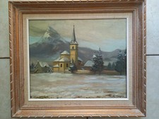 Tableau ancien montagne d'occasion  Privas