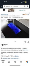 Black white led for sale  MANCHESTER