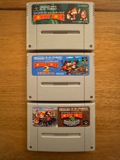 Lote Donkey Kong 1 2 3 Super Nintendo - Japão, Testado comprar usado  Enviando para Brazil