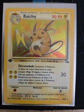 Carte pokemon raichu d'occasion  Boucau