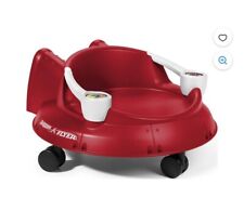 Usado, Radio Flyer Spin N Saucer Caster Ride-on para crianças 360 graus EZ-Glide design UFO comprar usado  Enviando para Brazil