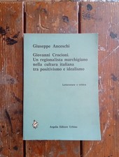 Giuseppe anceschi giovanni usato  Napoli