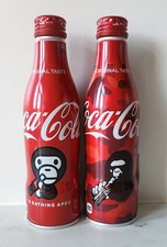 GARRAFAS DE ALUMÍNIO COCA COLA JAPÃO BAPE CONJUNTO DE 2 HONG KONG VERSÃO IMPORTADA COMPLETA comprar usado  Enviando para Brazil