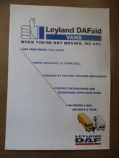 Leyland dafaid leaflet for sale Leyland dafaid leaflet for sale  CHICHESTER