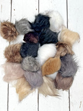 Faux fur pom for sale  EDENBRIDGE