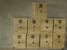 2 nid calopsite,kakariki,perruche de latham ou swift en bois comprar usado  Enviando para Brazil