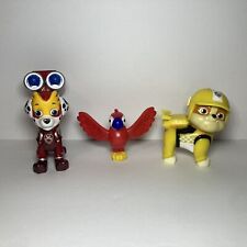 Paw Patrol Mighty Pup Super Paws Marshall Squeeze Leg Action Rubble Parrot Lote 3 comprar usado  Enviando para Brazil