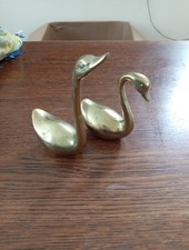 Pair vintage brass for sale  NOTTINGHAM