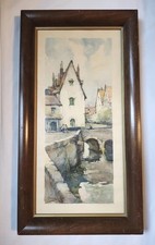 Vtg framed european for sale  Camden Wyoming