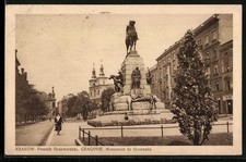Widokówka Krakow, Pomnik Grunwaldzki  na sprzedaż  Wysyłka do Poland
