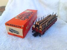 Märklin 4608 stammholzwagen usato  Fiumicino
