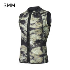 Colete de mergulho masculino de neoprene 3 mm sem mangas surf natação snorkeling comprar usado  Enviando para Brazil