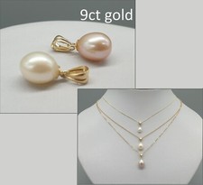 9ct gold freshwater for sale  LONDON