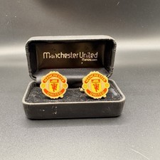 Manchester united cufflinks for sale  KETTERING
