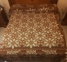 Coperta matrimoniale lana usato  Reggio Calabria