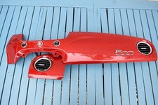 Painel de acabamento moldura painel interior vermelho Fiat 500 fabricante de equipamento original 2013 2014 2015 2016 comprar usado  Enviando para Brazil