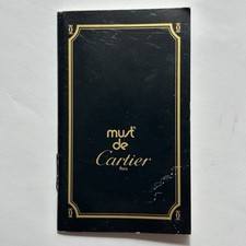 Must cartier booklet for sale  Sag Harbor