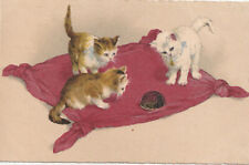 Old postcard cats d'occasion  Expédié en Belgium