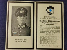Sterbebild death card gebraucht kaufen  Deutschland
