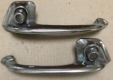 Par de maçanetas externas de 1950 1951 Ford RH e LH OA-7022404-A + 405-A, usado comprar usado  Enviando para Brazil