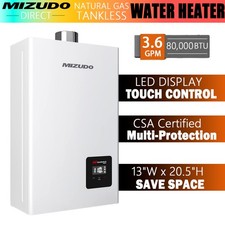 Natural gas tankless for sale  Elkhart