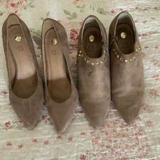 Tan suede shoes for sale  MARKET DRAYTON
