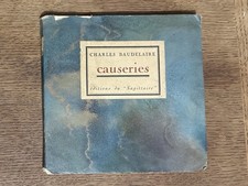 Causeries charles baudelaire d'occasion  Chinon