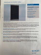 Photovoltaik module schott gebraucht kaufen  Frankfurt am Main
