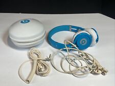 Fone de Ouvido Beats by Dr. Dre Mixr Mixer On Ear Azul Estojo com Fio Funciona LEIA, usado comprar usado  Enviando para Brazil