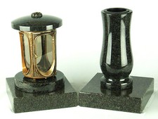 Grabschmuck granit grablampe gebraucht kaufen  Reiskirchen