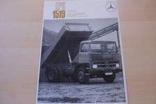 212930) Mercedes LKW - LPK 1519 - Prospekt 06/1971 comprar usado  Enviando para Brazil