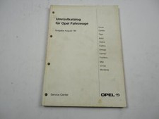 Opel Umrüstkatalog 1996 Corsa B Tigra Astra F Calibra A Vectra Omega B Frontera, usado comprar usado  Enviando para Brazil