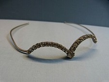 Diadem silberfarben silberhoch gebraucht kaufen  Hamburg