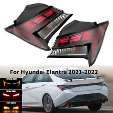 Usado, Luzes traseiras externas de LED esquerda+direita para lâmpadas de freio traseiras Hyundai Elantra 2021-2023 comprar usado  Enviando para Brazil
