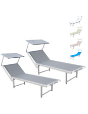 Chaise longue plage d'occasion  Perpignan-