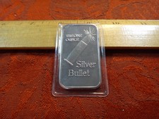 The One Ounce Silver Bullet 1 Oz .999 Silver Art Bar - Lote F - Sem reserva comprar usado The One Ounce Silver Bullet 1 Oz .999 Silver Art Bar - Lote F - Sem reserva comprar usado  Enviando para Brazil