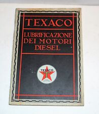 Texaco lubrificazione dei usato  Milano