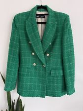 Zara tweed blazer for sale  TAUNTON