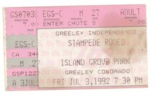 Stampede rodeo greeley for sale  USA